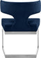 Alexandra - Dining Chair with Chrome Legs