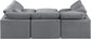Indulge - Velvet 6 Piece Modular Sectional