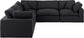 Comfy - 5 Piece Linen Modular Corner Sectional