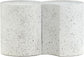 Dimple - 2 Piece Modular End Table - Terazzo Finish