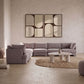 Hammond - Velvet Performance Fabric Upholstered 7 Piece Corner Sectional