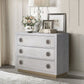 Anpu - Console Cabinet - Silver Faux Crocodile Skin