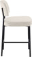 Zarelle - Performance Fabric Upholstered Counter Stool (Set of 2)