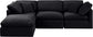 Indulge - Velvet 4 Piece Modular Sectional With Chaise
