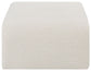 Arc - Boucle Fabric Ottoman