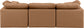Indulge - Faux Leather 3 Seat Modular Sofa
