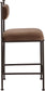 Monarch - Velvet Counter Stool (Set of 2)