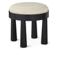 Larea - Upholstered Ottoman - Cream