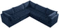 Jacob - Modular Corner Sectional 5 Piece