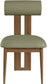 Dario - Faux Leather Dining Chair With Brown Frame (Set of 2)
