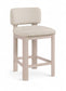 Paloma - Faux Leather Upholstered Counter Stool (Set of 2)