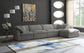 Cozy - 5 Piece Modular Sectional With Chaise