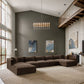 Shaggy - 6 Piece Modular Sectional With Chaise And Ottoman