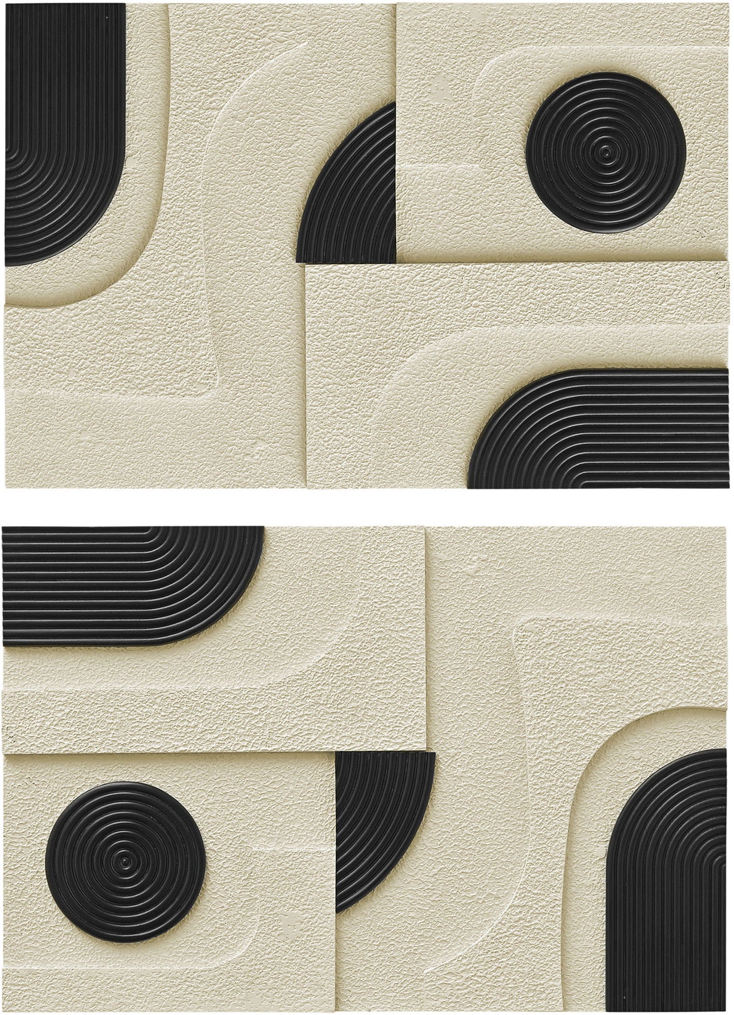 Element - Mango Wood 2 Piece Wall Art