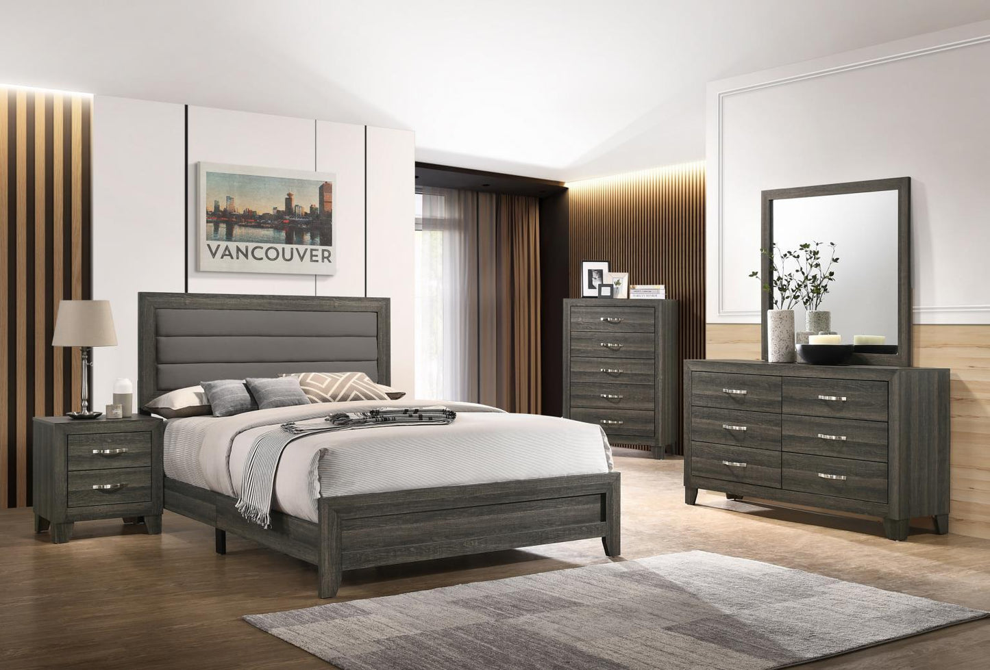B515 - Dresser - Dark Gray