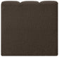 Arc - Boucle Fabric Straight Chair