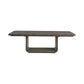 Hollywood Park - Rectangular Dining Table With Leaf - Dark Gray