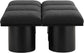 Pavilion - 6 Piece Modular Bench With Black Base