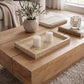 Hannah - Travertine Tray - Beige