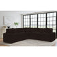 Corsicana - 6 Piece Sectional Set - Masis Espresso