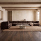 Hammond - Velvet Performance Fabric Upholstered 8 Piece L-Shaped Sectional