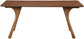 Glenwood - 71" Solid Wood And Walnut Veneer Dining Table - Brown