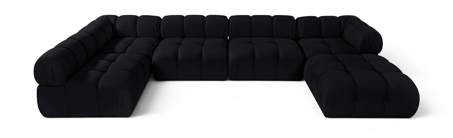 Orin - 6 Piece Modular Sectional (3 Modular Chairs, 2 Corner Chairs & Ottoman)