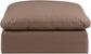 Comfy - Faux Leather Ottoman