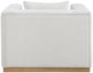 Alfie - Linen Textured Fabic Chair