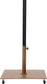 Amalfi - Aluminum Patio Umbrella - Light Brown Base / Black Pole
