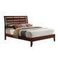 Ilana - Eastern King Bed - Brown Cherry