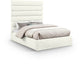 Adam - Chenille Fabric Bed With 70.5" Headboard