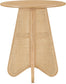 Butterfly - Solid Wood And Natural Cane Table With Natural Top