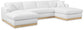 Johanna - 3 Piece Sectional - Natural Base