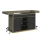 Jemma - Bar Table With Light - Gray And Dark Espresso