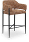 Dame - Fabric Upholstered Counter Stool (Set of 2)