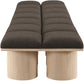 Pavilion - 14 Piece Modular Bench With Natural Base