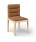 Ellis - Vegan Leather Upholstered Dining Chair (Set of 2) - Natural Base
