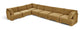 Hammond - Velvet Performance Fabric Upholstered 7 Piece Sectional
