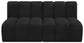 Arc - Boucle Fabric 2 Seats Modular Sofa