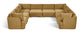 Hammond - Velvet Performance Fabric Upholstered 8 Piece U-Shaped Sectional