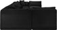 Shaggy - 8 Piece Modular U-Shaped Armless Sectional