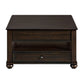 Wagner - Lift-Top Coffee Table With Casters