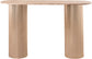 Cindra - Genuine Marble Top And Iron Base Console Table