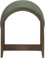 Sable - Velvet Performance Fabric Upholstered Bench