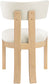 Lavrin - Vegan Leather Dining Side Chair (Set of 2) - Natural Base