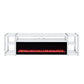 Midway - 80" TV Console With Firelight - White