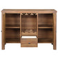 Pascaline - Server - Rustic Brown & Oak