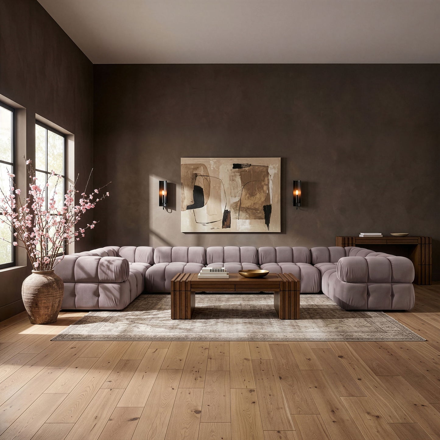 Orin - 7 Piece Modular Sectional (3 Modular Chairs, 4 Corner Chairs)