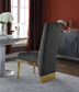Porsha - Dining Chair with Gold Legs (Set of 2)